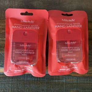 Ashley Belle Hand Sanitizer Spray Cranberry Sage 1 Fl Oz Lot Of 2 Exp 10/19/2028